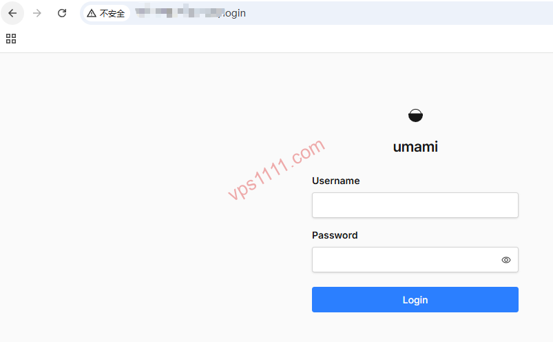 放弃Google Analytics!自建Umami实现不侵犯隐私的高颜值网站流量统计 Umami Analytics 开源网站流量统计系统自建服务器后台管理员登录界面